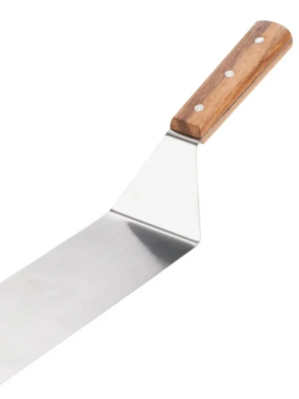 GRILLTIDER 306.137.53 Hamburger turner, stainless steel/beech, 12 